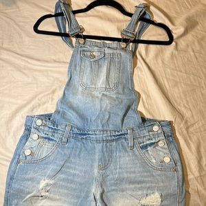 Overall Shorts